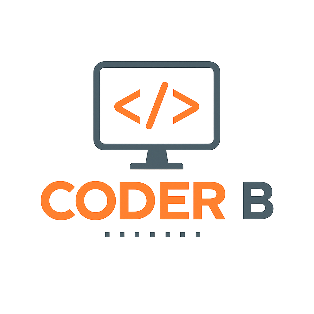 Coder B Dev Logo